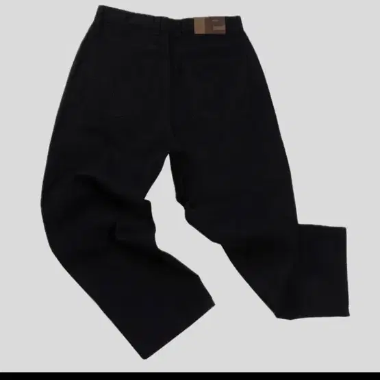 ERTE ssential Relaxed Denim Pants Black