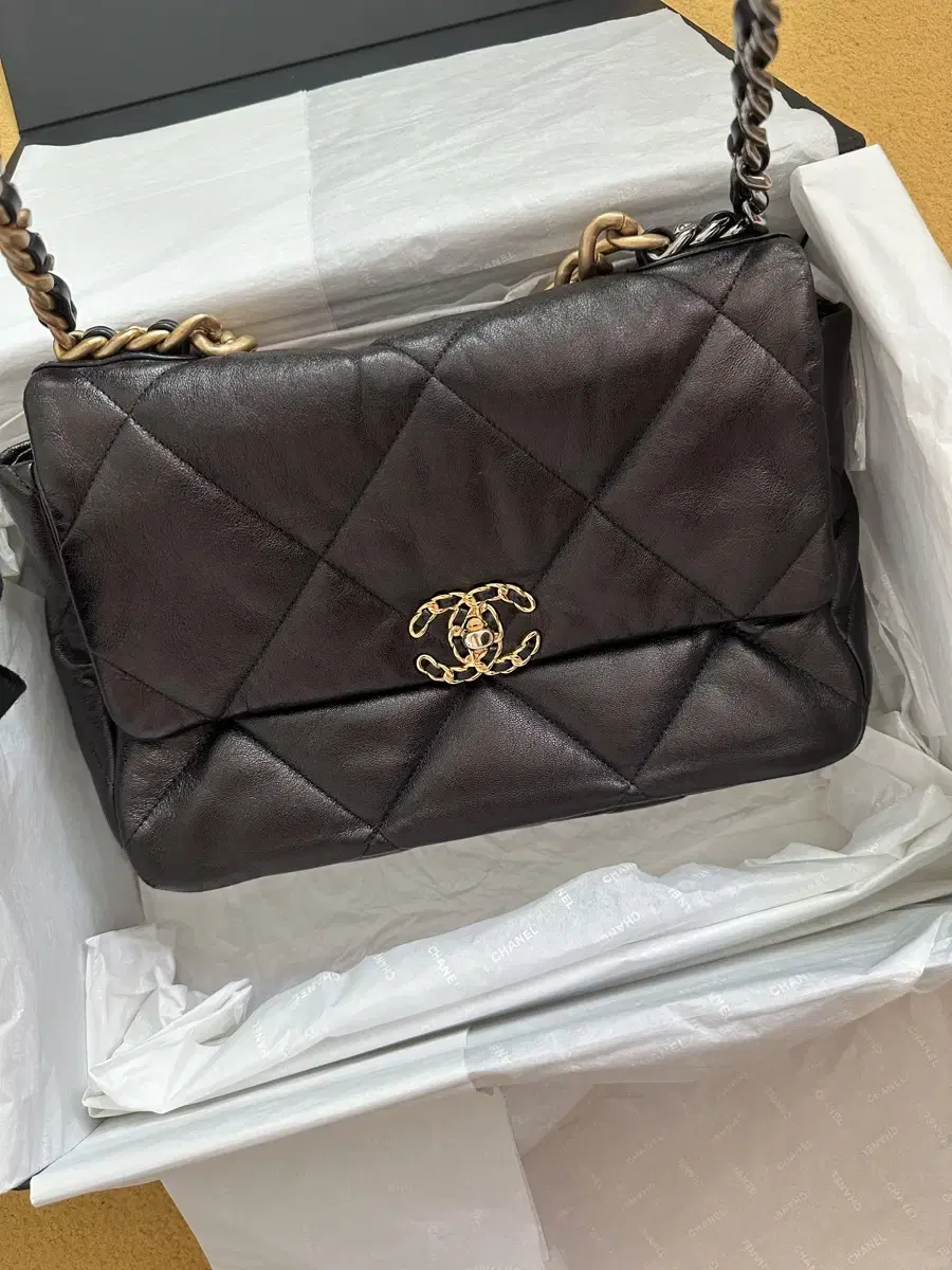 Chanel 19 Bag Large Goatskin