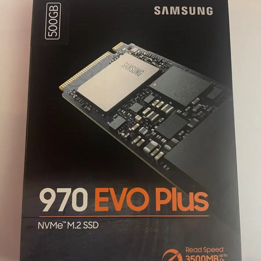 삼성 970 evo plus ssd 500GB 팝니다.