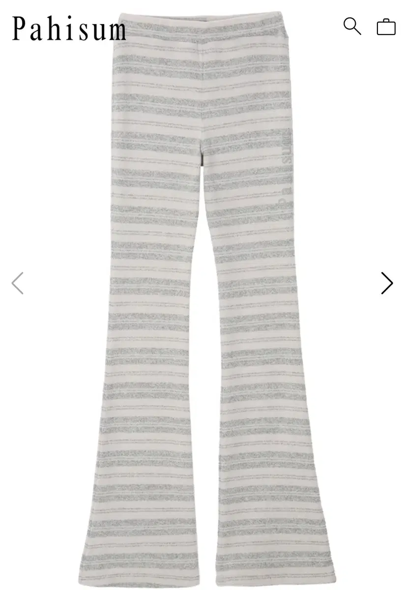 탠스댄스 파이썸 바지 STRIPE SLIM BANDING PANTS