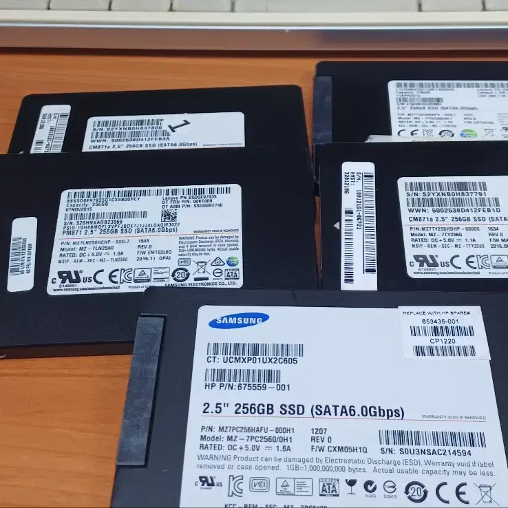 중고 ssd256g삼성