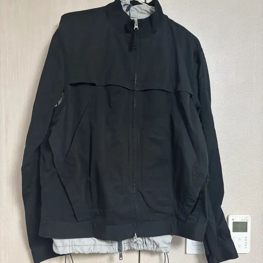 노매뉴얼 VENTILATION JACKET - WASHED BLACK M