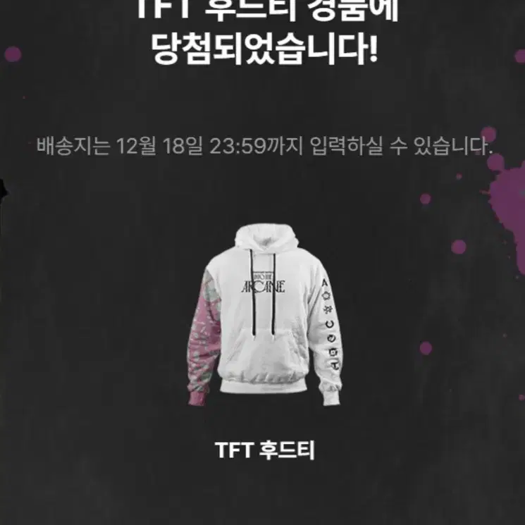 TFT 후드티 (XL)