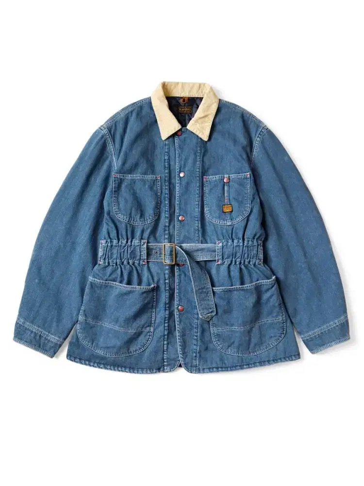 Capital 8oz Denim Propeller Coverall Jacket XL Sells