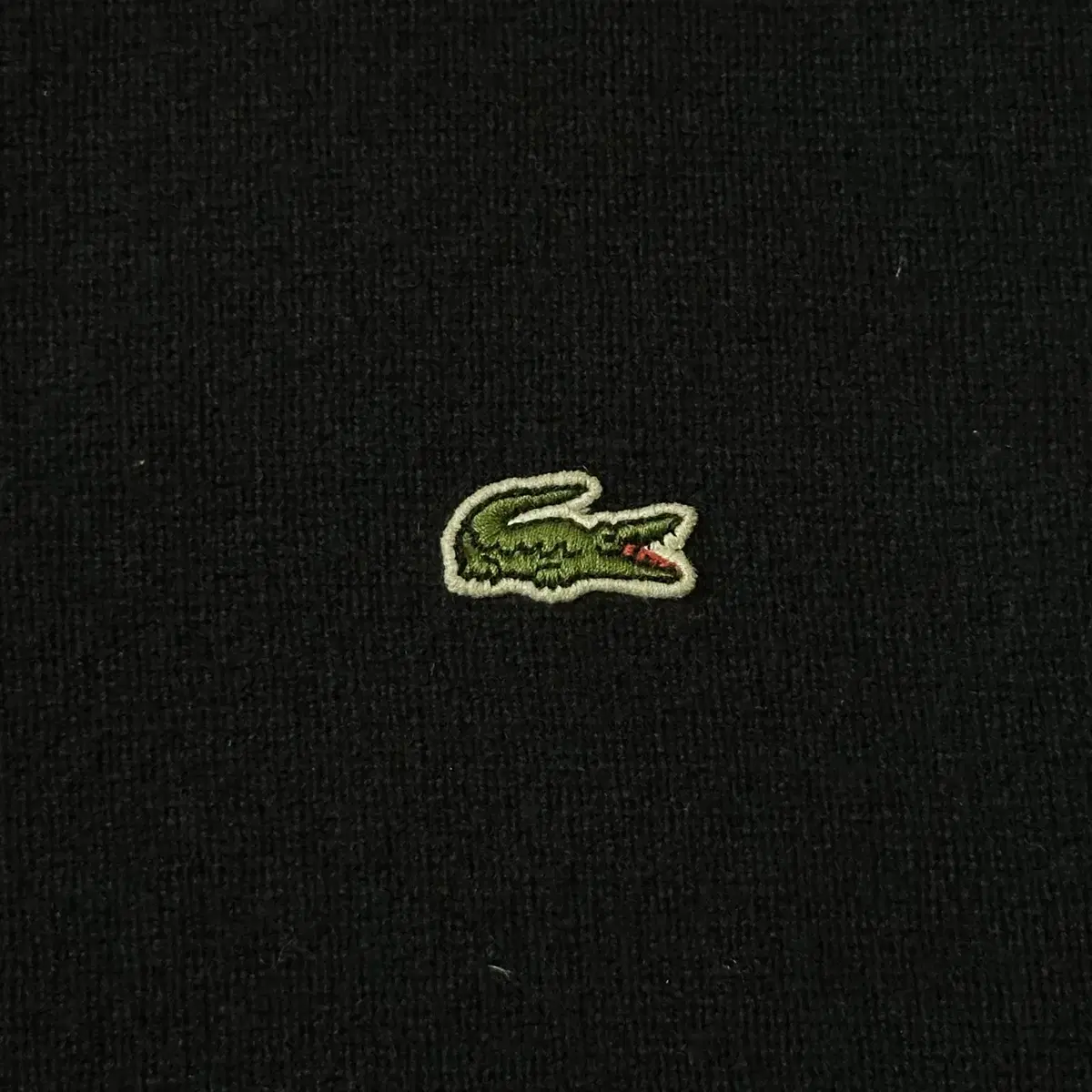 [L] 라코스테 LACOSTE 신형 동일드방레 베이직 울 니트 네이비