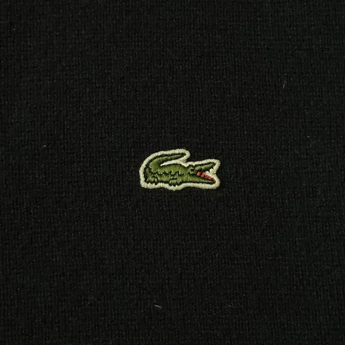 [L] 라코스테 LACOSTE 신형 동일드방레 베이직 울 니트 네이비