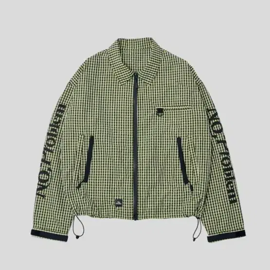 브릭 CHECKER ZIP ACTION BLOUSON (YL/BK)