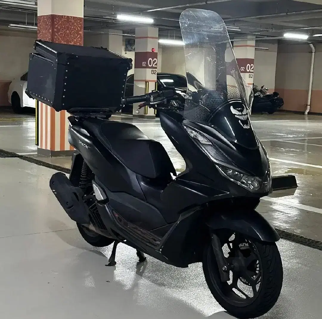 혼다 PCX125 ABS 2021년식 / 2만Km 알탑 배달세팅