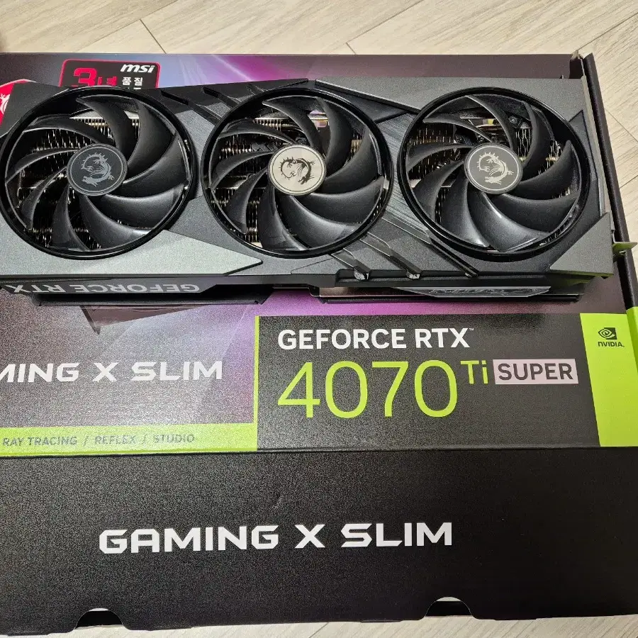 msi 4070ti super gaming silm