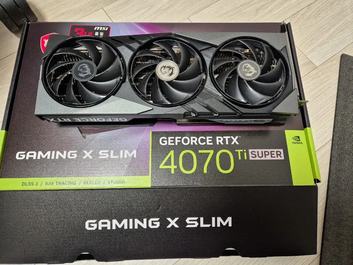 msi 4070ti super gaming silm