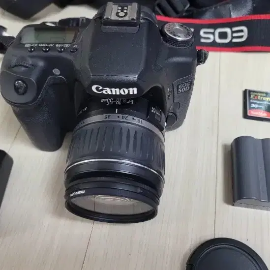 가성비 좋은 캐논 DSLR EOS 50D 와 18-55렌즈 세트