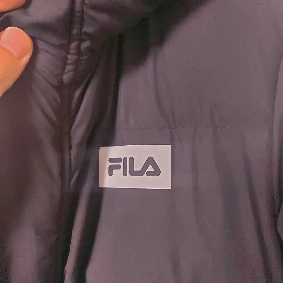 필라 휠라 Fila 롱패딩 검정 라지사이즈 100 ~ 105