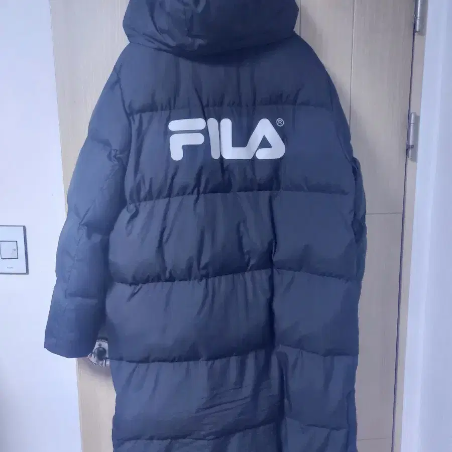 필라 휠라 Fila 롱패딩 검정 라지사이즈 100 ~ 105