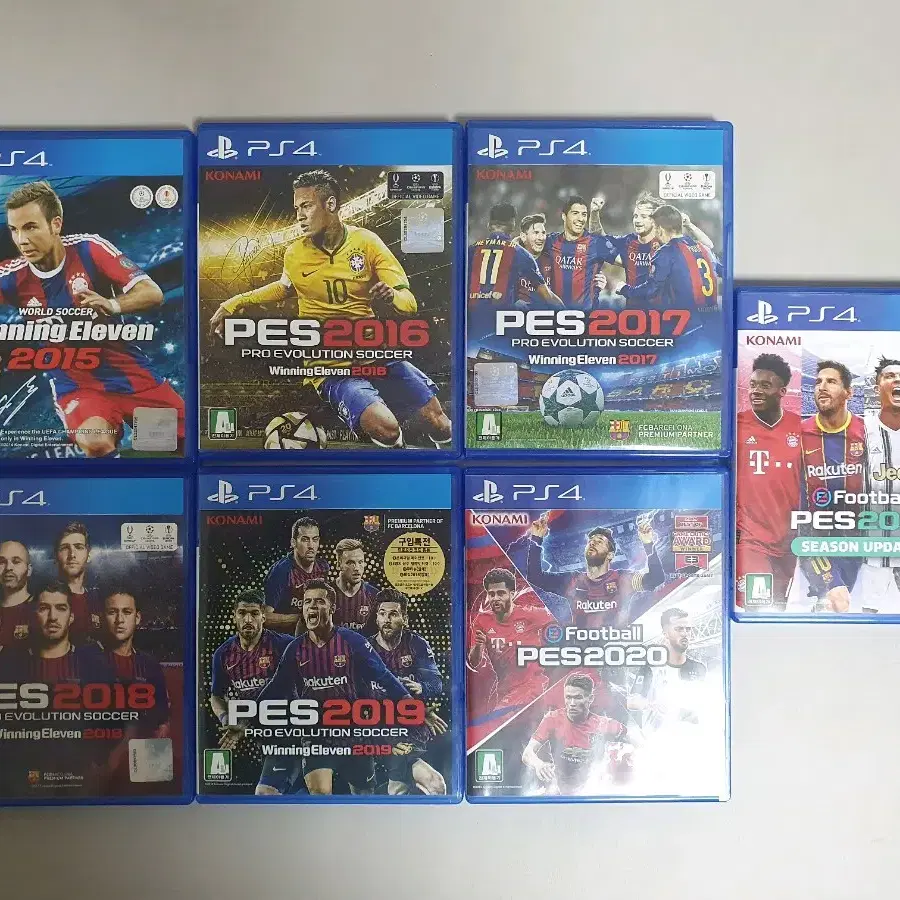 ps4 플스4 pes모음 위닝 축구게임