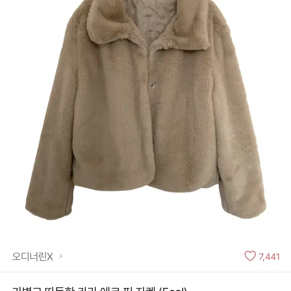 오디너린 퍼 자켓