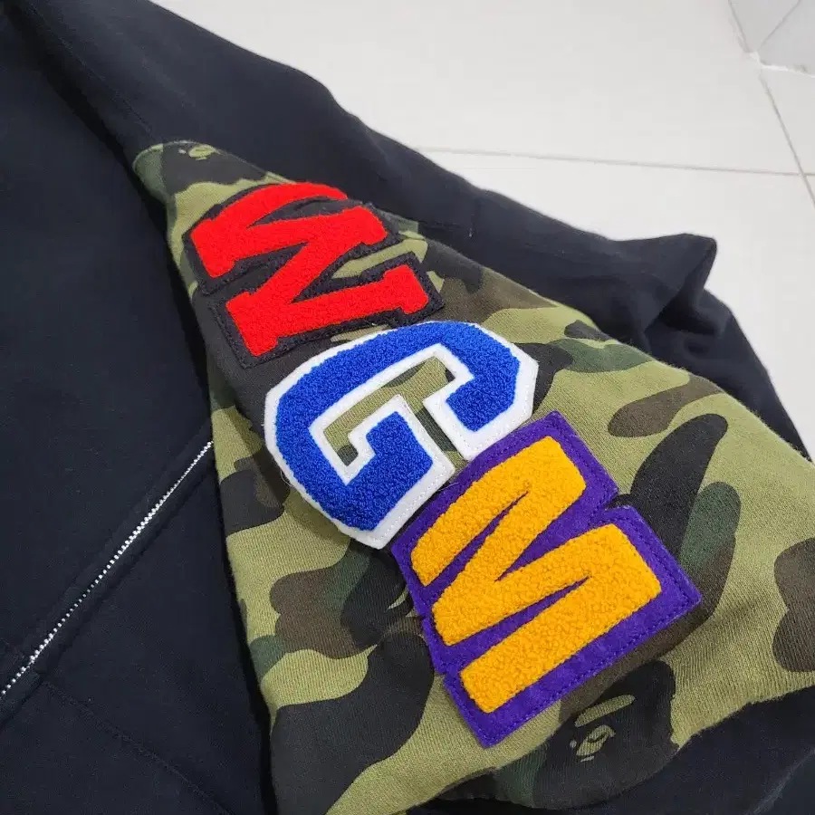 [2XL]bape 베이프 샤크 후드집업