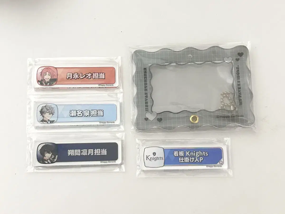 Angsta Representative acrylic Name Badge Leo Sena Izumi Ritz Knights