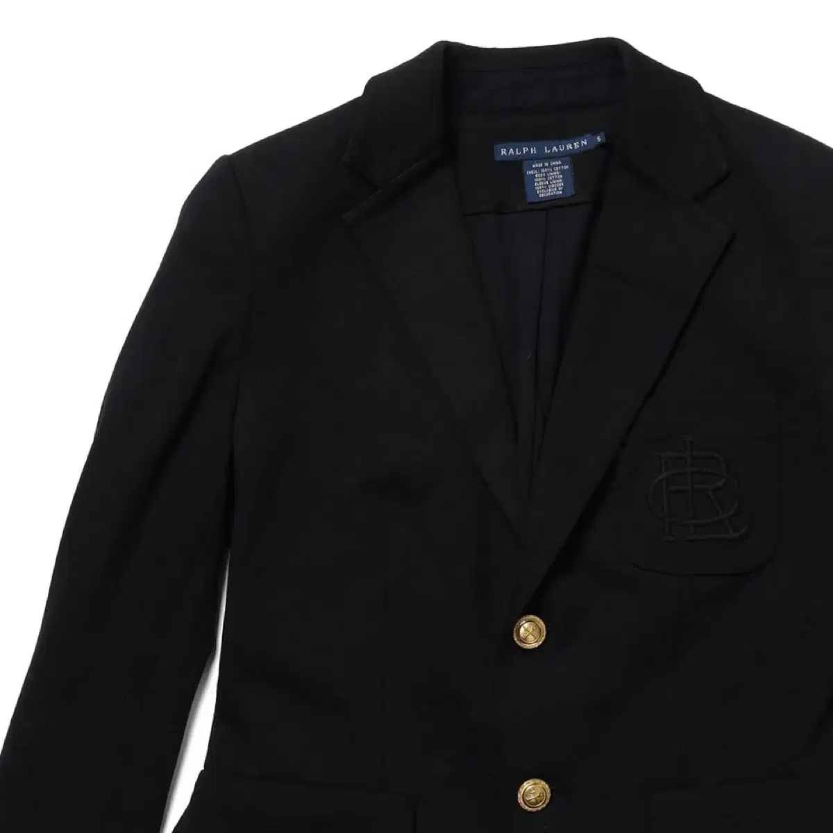 Ralph Lauren Gold Button Blazer