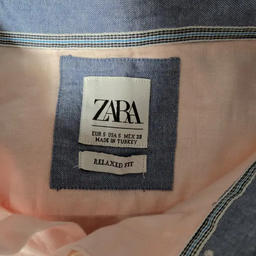 ZARA 남성린넨남방