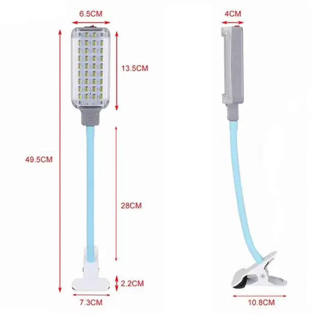 작업등 LED(새상품)무료배송 집게형 코드용