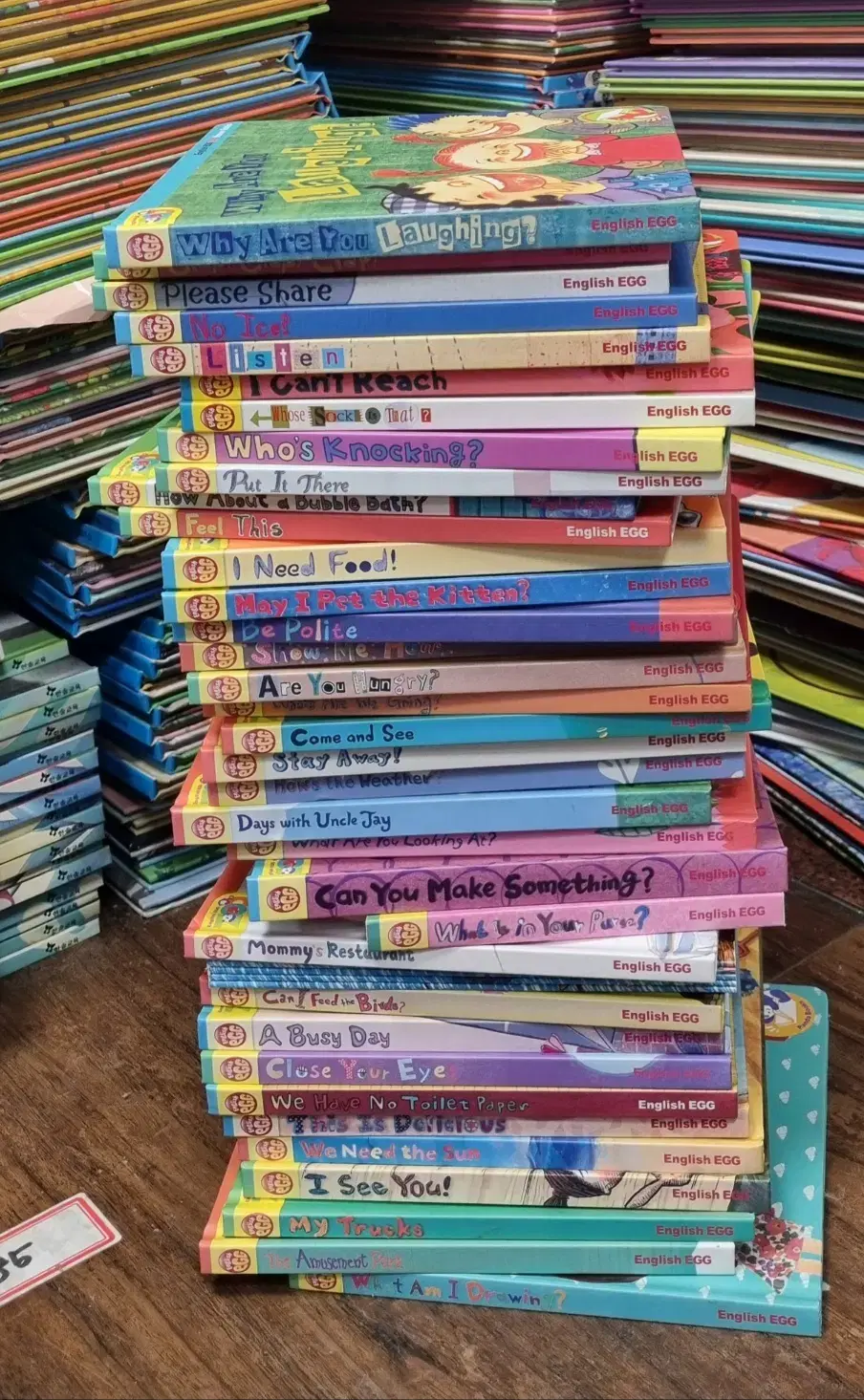 English Egg zuu English Egg 36-volume set of elementary English books