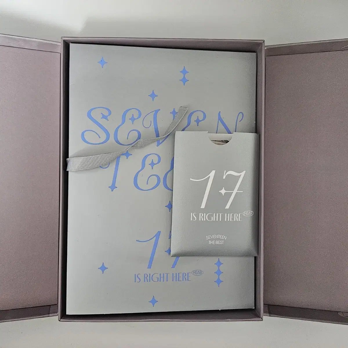 세븐틴 베스트 앨범 개봉앨범 17 is right here HEAR