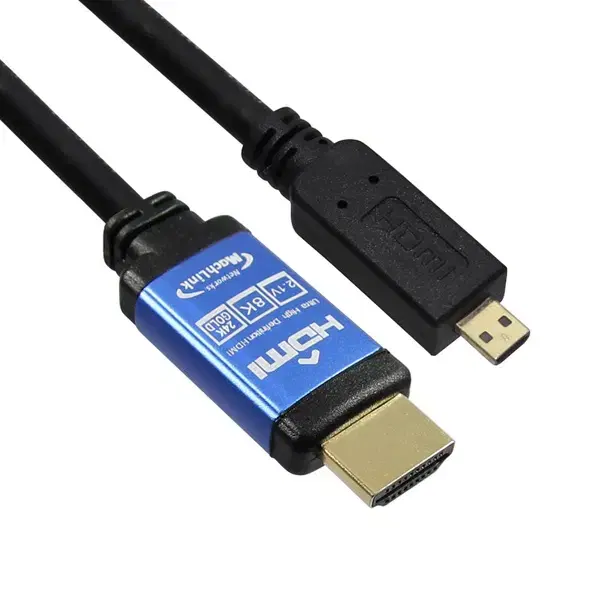 8K UHD지원 Micro HDMI 2.1 to HDMI 메탈케이블 3m