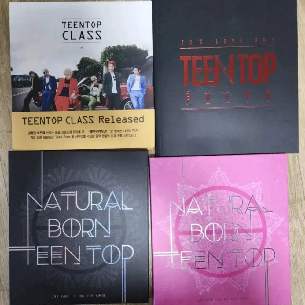 틴탑 앨범 팝니다 :) (일괄)