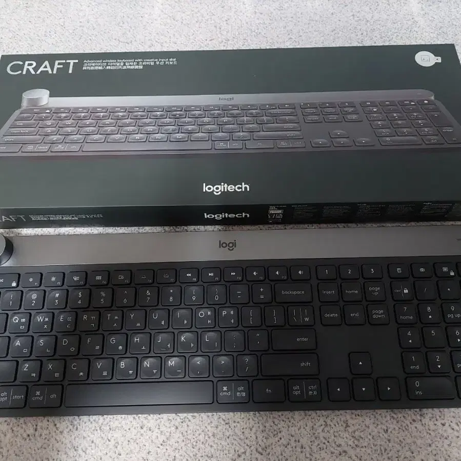 로지텍 크래프트 Logitech Craft 무선 키보드 단순개봉 새제품