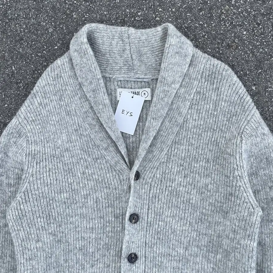 Line of Trade shawlcollar wool cardigan