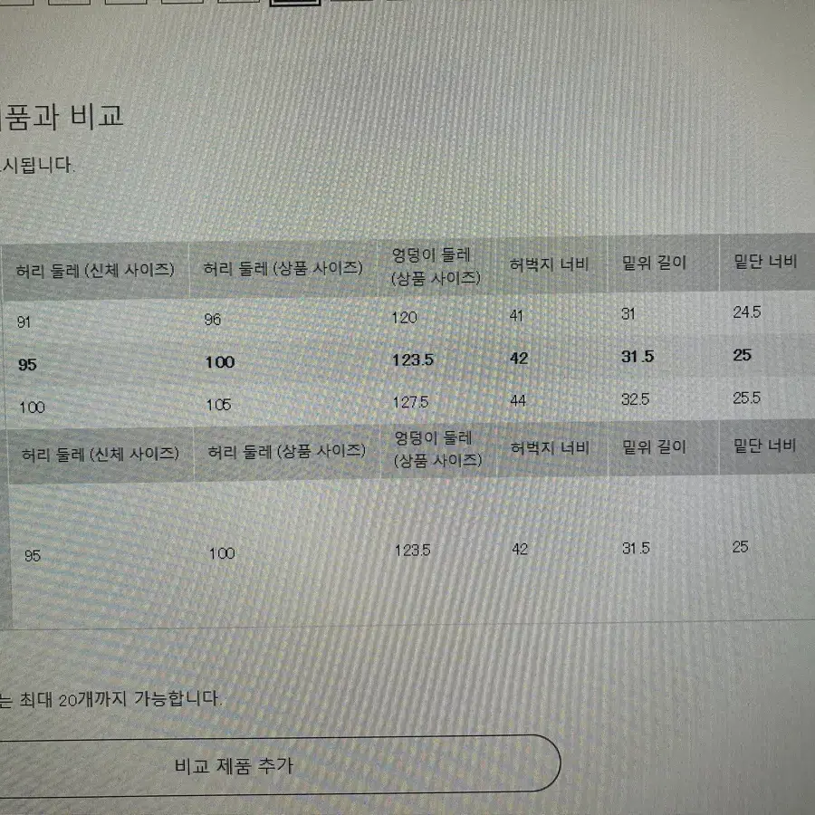 유니클로 U 와이드핏치노팬츠 블랙 (95) (빅사이즈)