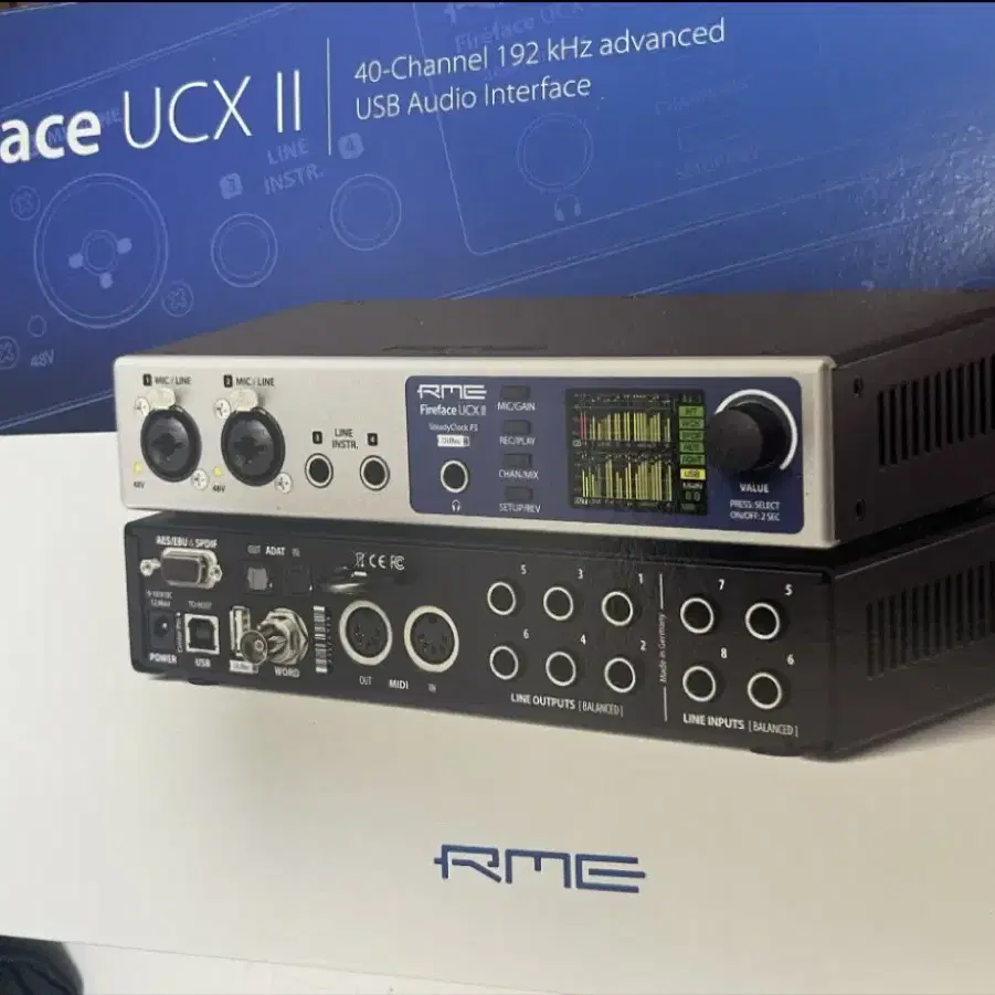 RME Fireface UcX II 40채널 오디오 인터페이스