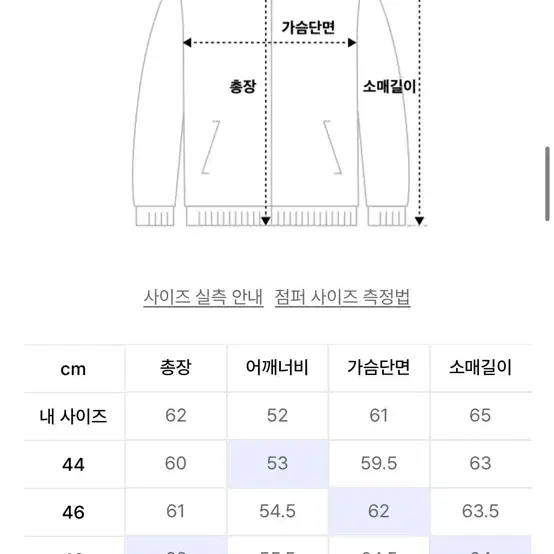 엘무드 아이코닉 울 블루종 44