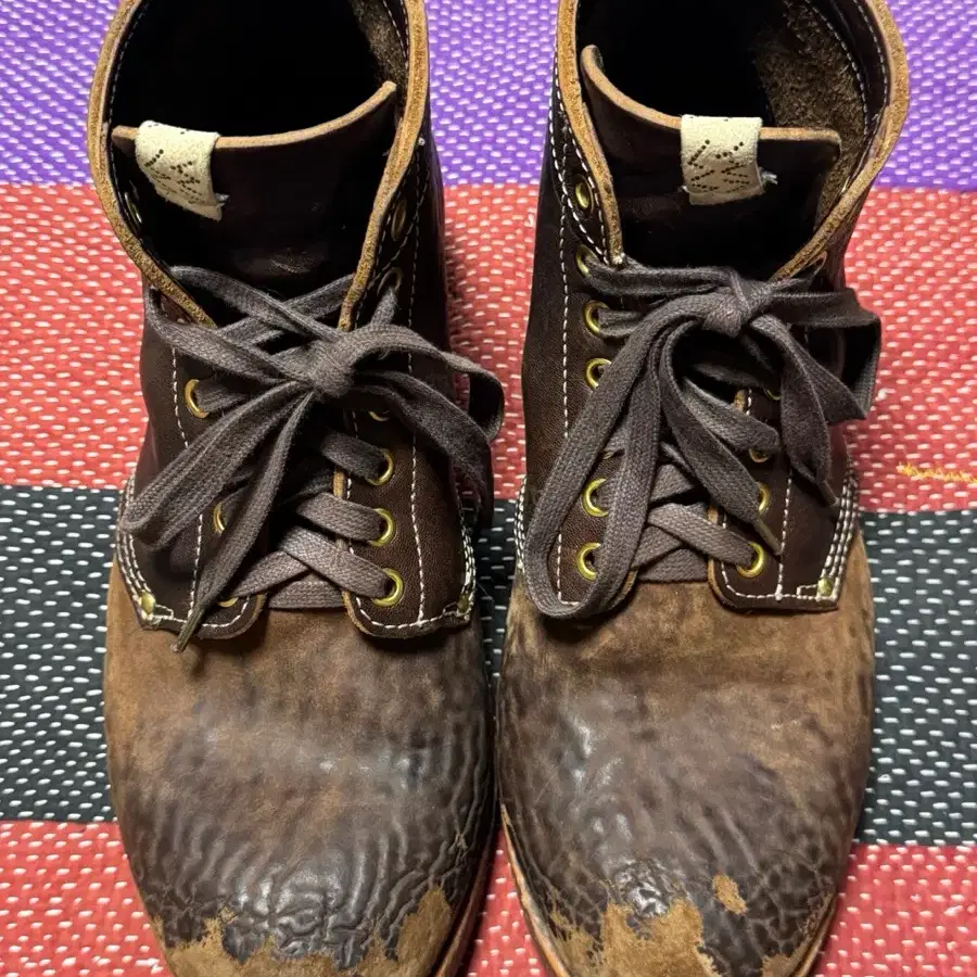 [M10]Visvim 22AW brigadier boots. Dark B