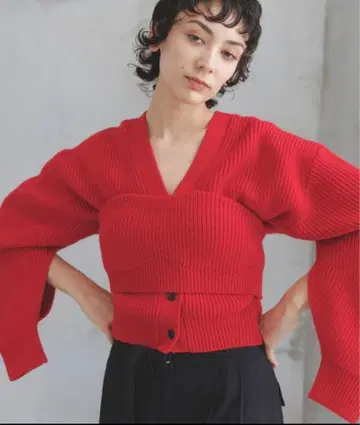 레드 스턴버그 니트 2SET 메리노 울 비스포크 가디건