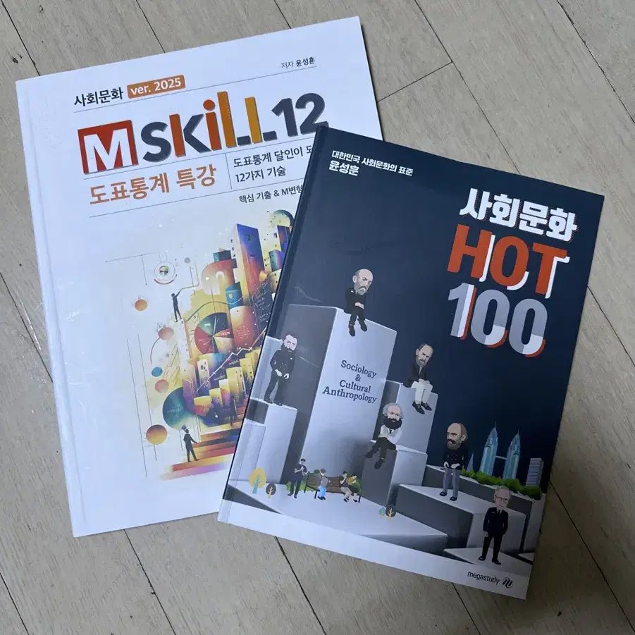 (새 책) 2025 윤성훈 엠스킬 mskill 도표특강+사문 핫 100