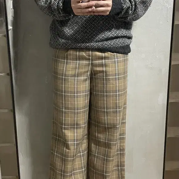 Vintage Check Pants