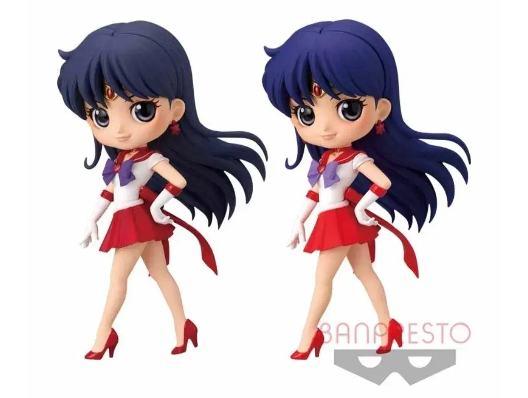 Sailor Moon Q-Posket Figures Vahn Presto Sailor Mars Dark Light