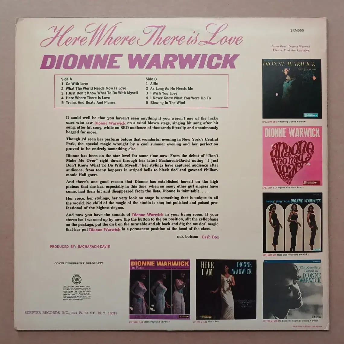 LP dionne warwick