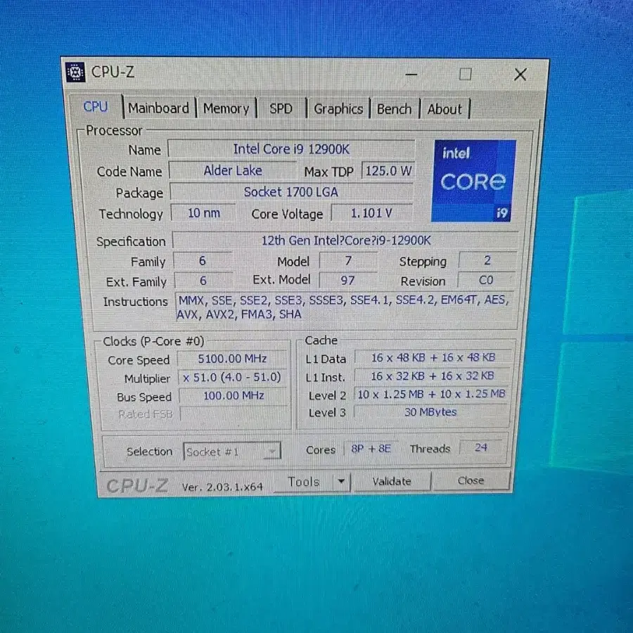 i9 12900K 3090