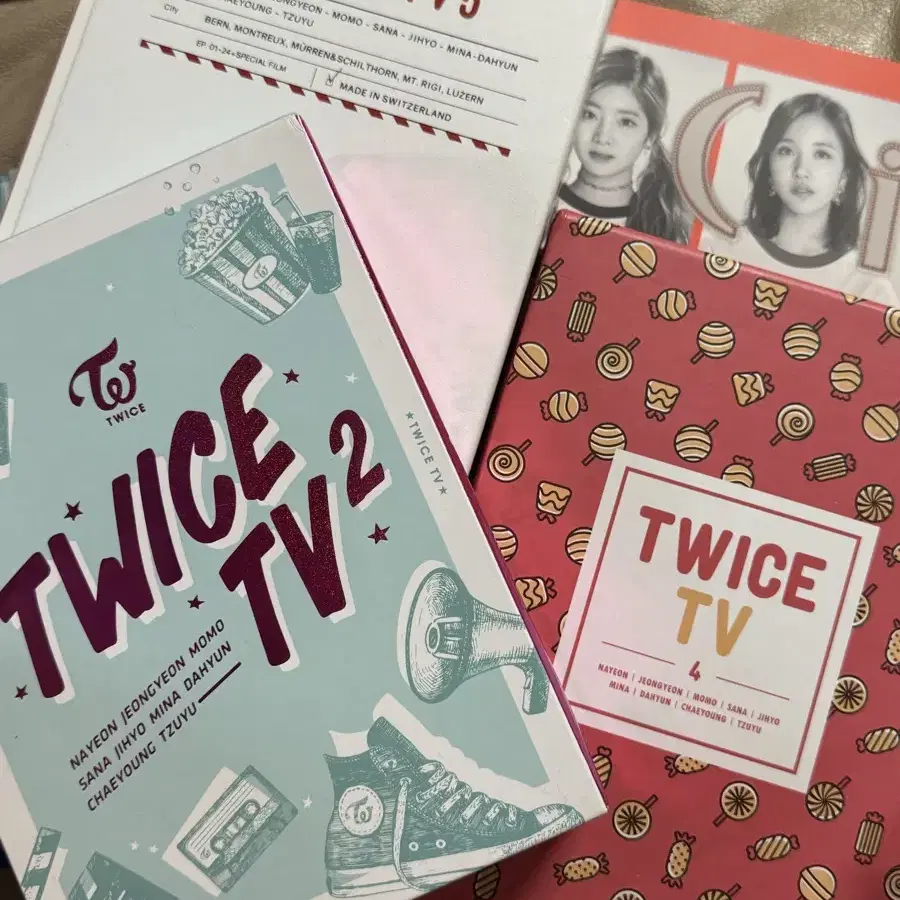 트와이스 TV 티비 2,4,5 일괄 디비디 DVD twice