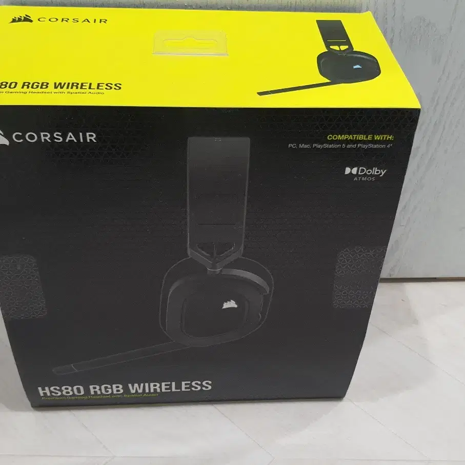 커세어 HS80 RGB WIRELESS