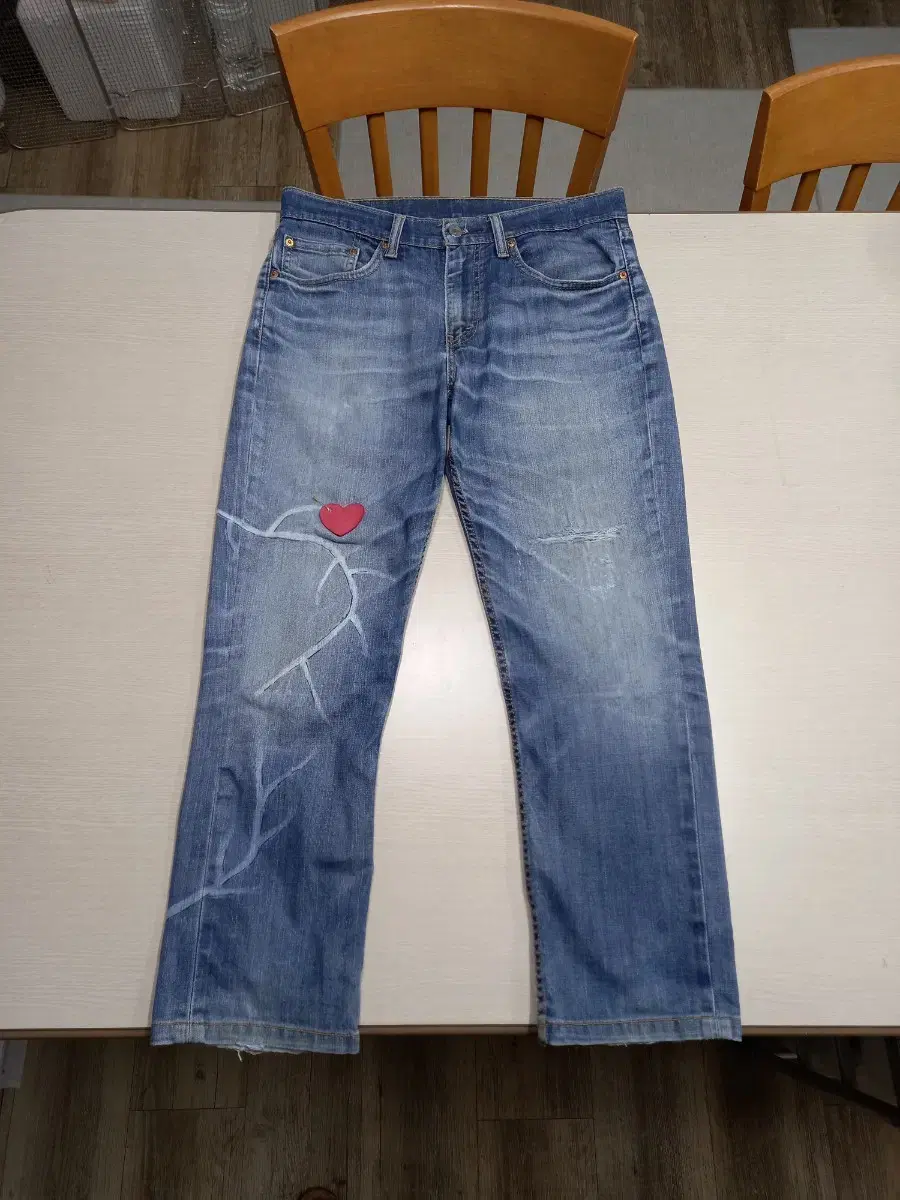 32 Levi's 511 Egyptian Wash Span Slim Straight Jin Custom 32-71