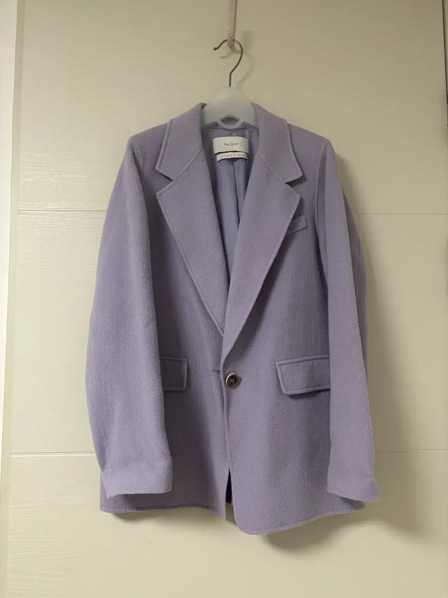 The Isaac Mauve Handmade Wool Jacket