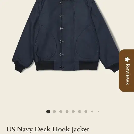 브론슨 US NAVY DECK HOOK 덱 후크 재킷 44사이즈