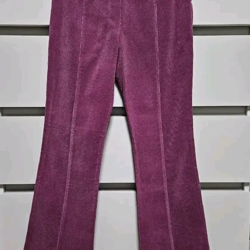 준준스페이스 Corduroy Boot-cut Pants_Pink