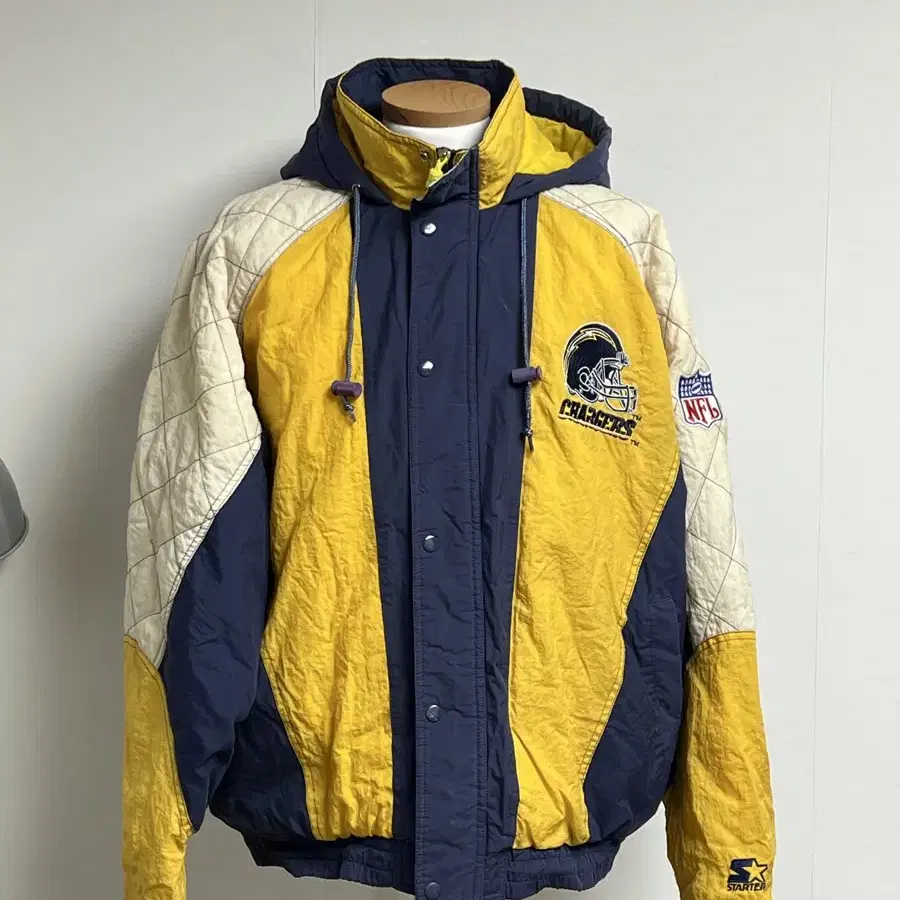 Vintage 스타터 NFL CHARGERS 올드스쿨 점퍼 L