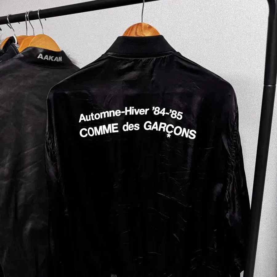 CDG '84-85 스태프 블루종 블랙 XL