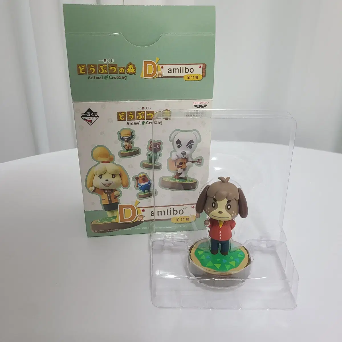 닌텐도게임 동물의 숲 아미보 amiibo 강아지 켄트 피규어 인형 가챠