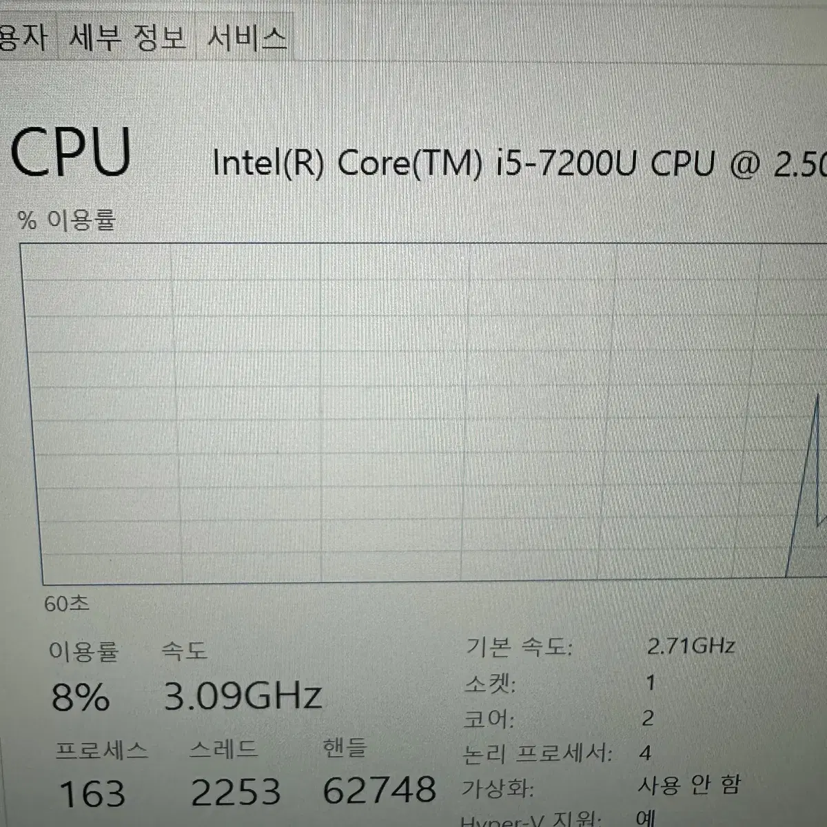 i5 7세대 레노버 씽크패드 노트북 T470S